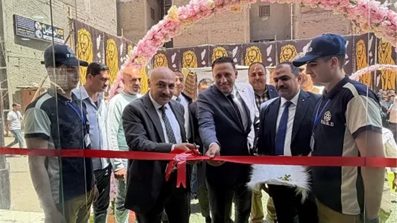 إفتتاح منفذ ثابت لجهاز مستقبل مصر بإيتاي البارود