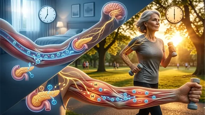 أفضل وقت لممارسة الرياضة لضبط السكر في الدم