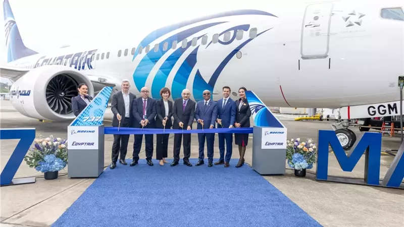 مصر للطيران تتسلّم أولى طائرات بوينج B737-8Max