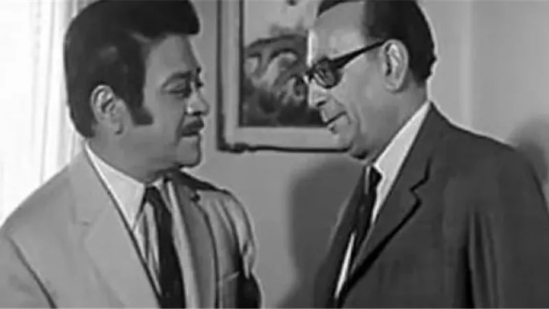 قصة صداقة أشرارالسينما وأصدقاء العمر توفيق الدقن ومحمود المليجى
