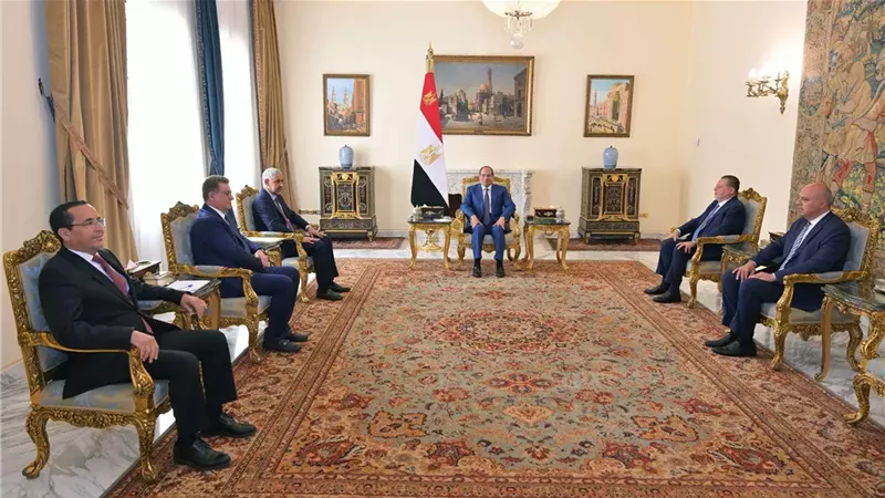 الرئيس السيسي يستقبل رئيس مجموعة بنك التنمية الأفريقي