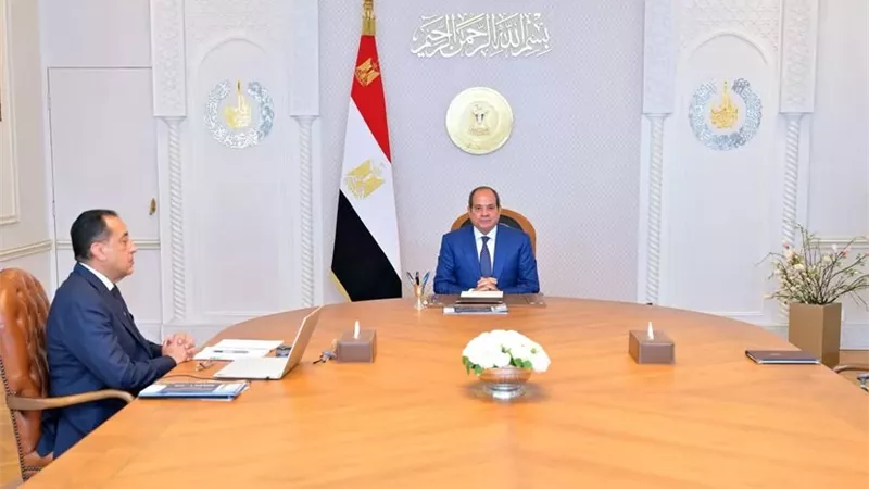 الرئيس السيسى يشدد على تكثيف جهود الحد من التضخم