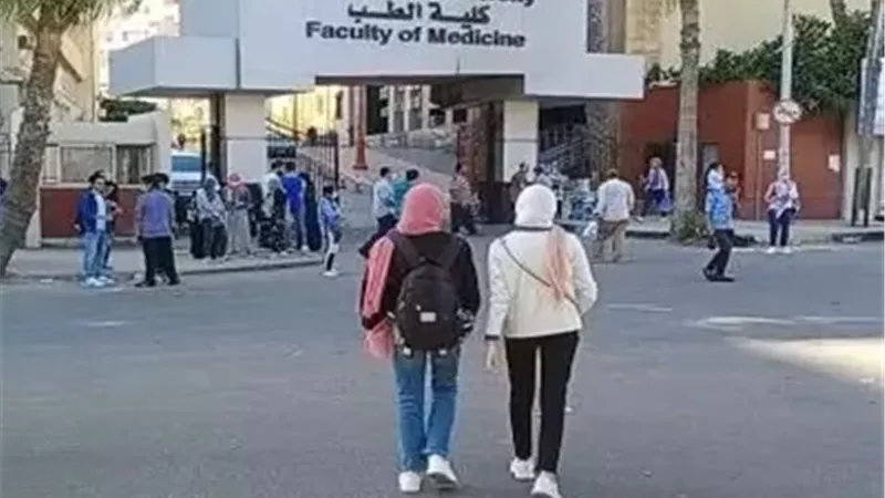 جامعة الإسكندرية تنظم قافلة طبية لأهالي قرية كفر زيادة