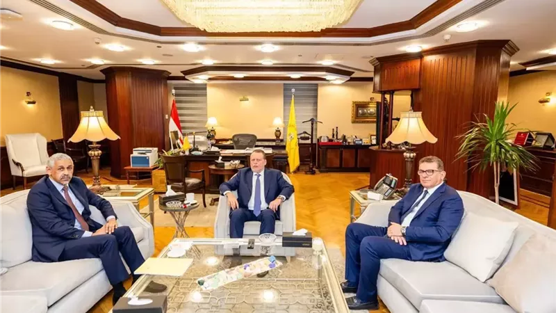 محافظ المركزي يلتقي رئيس مجموعة بنك التنمية الإفريقي الجديد لبحث أوجه التعاون