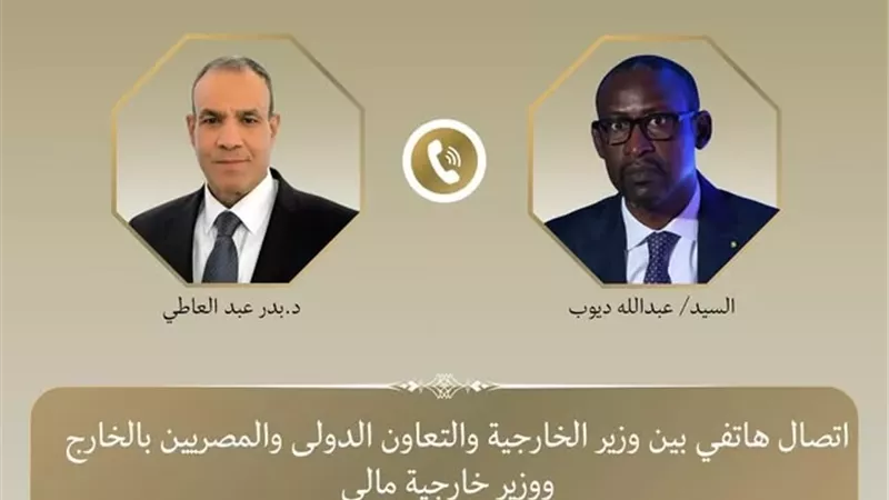 وزير الخارجية يجدد إدانة الهجمات الإرهابية على مالى