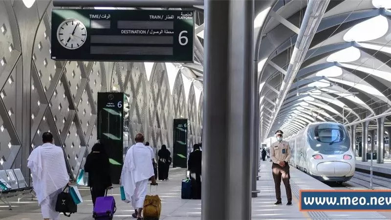 انطلاق أولى رحلات حجاج بيت الله الحرام عبر قطار الحرمين السريع غدا