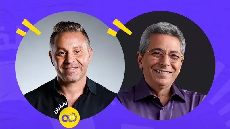 حازم إمام فى ضيافة محمود سعد ببرنامج 