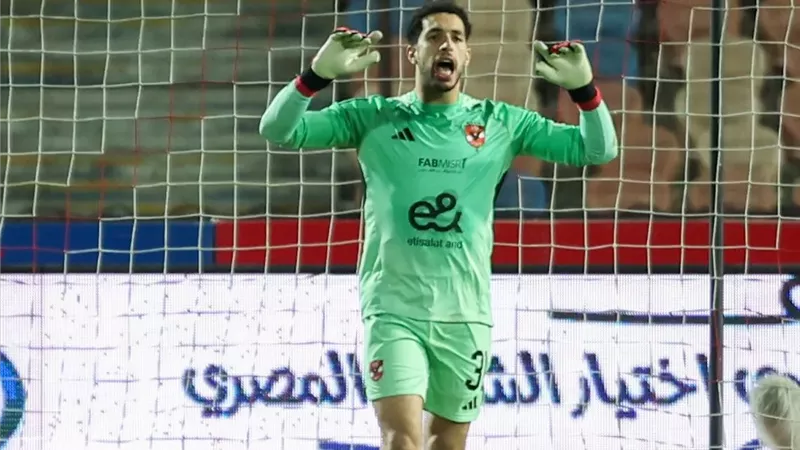 مصطفى شوبير أفضل لاعب بالجولة السادسة بمجموعتي التتويج والهبوط