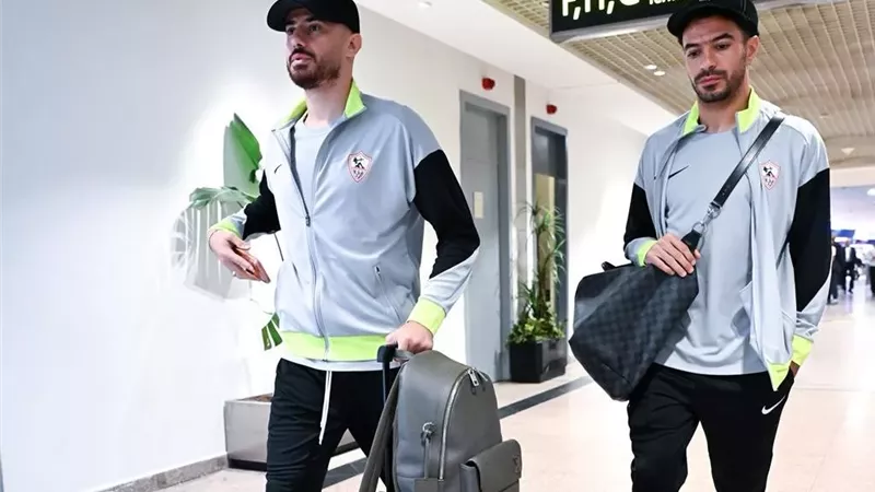 بعثة الزمالك تصل الجزائر لمواجهة اتحاد العاصمة بنهائي الكونفدرالية