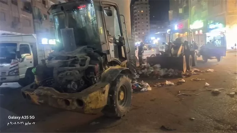 محافظ الجيزة يتفقد حي الدقي ليلاً