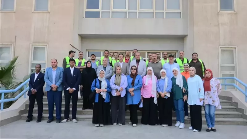 هندسة المطرية بجامعة حلوان تُحاكي سيناريو الإخلاء في الحرائق