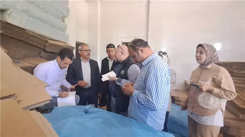 ضبط مصنع مياه معدنية 