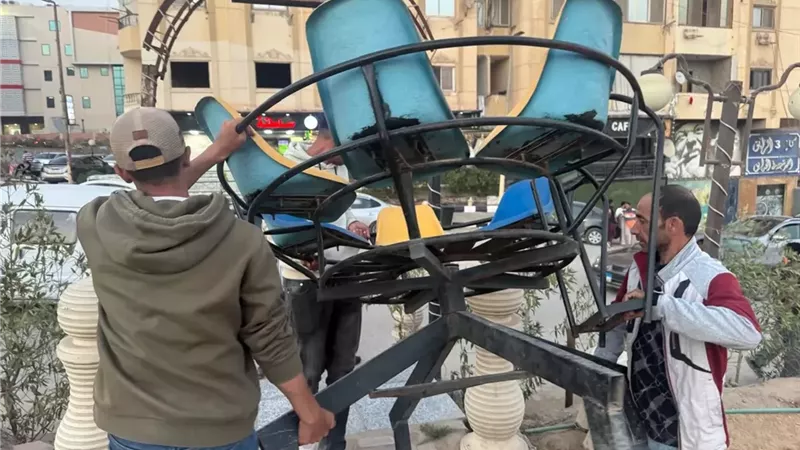 محافظ الجيزة يجري جولة مفاجئة بحدائق الأهرام