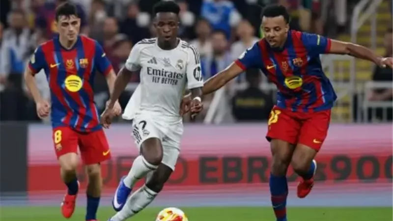 كلاسيكو الأرض.. برشلونة يضرب شباك ريال مدريد بثنائية فى الشوط الأول