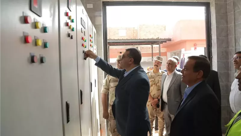 الببللوى يتفقد عدد من مشروعات 