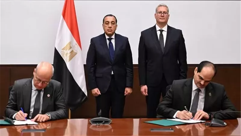 مدبولي يشهد توقيع مذكرة تفاهم لاستكشاف الغاز بغرب البحر المتوسط