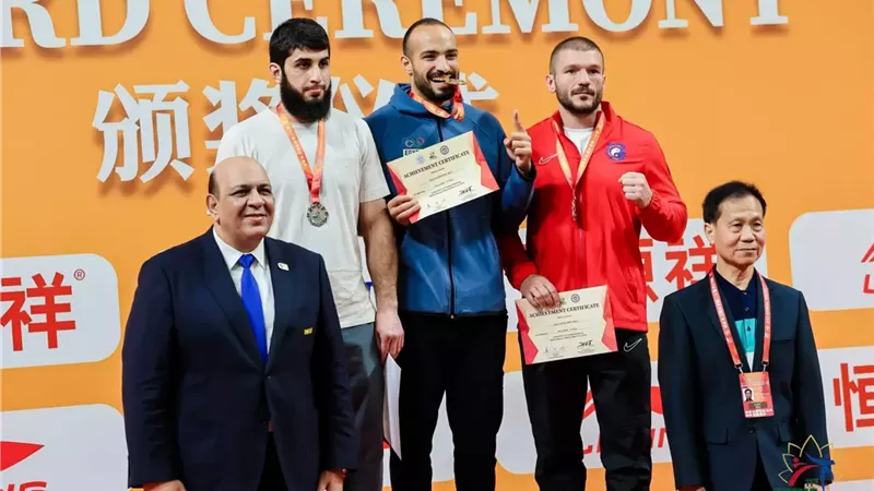 وزير الشباب يهنئ بعثة الكونغ فو بالإنجاز التاريخي في كأس العالم بماكاو