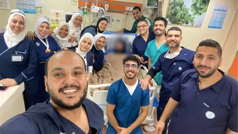 مجمع الإسماعيلية الطبي يتعامل مع حالة ولادة حرجة