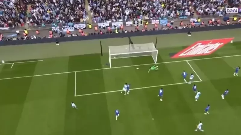 سيمينيو يتقدم للسيتي بالهدف الأول على تشيلسي بنهائي كأس الاتحاد