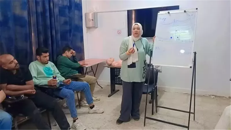 ختام دورة الإنعاش القلبي الرئوي بالإسماعيلية