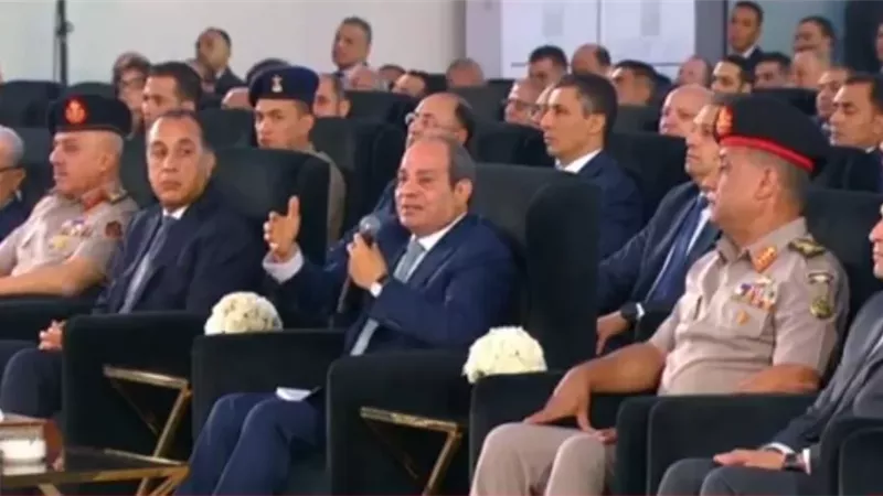الرئيس السيسي يشهد افتتاح مشروع 