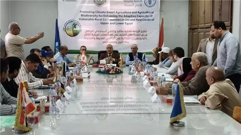 زراعة البحيرة تتابع مشروع 