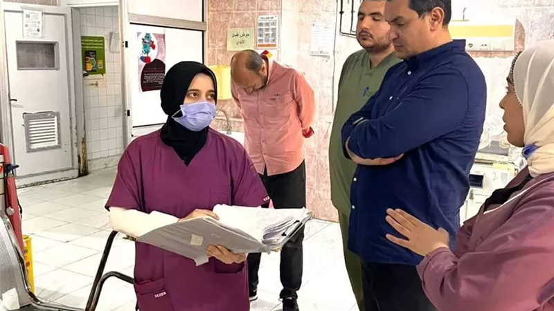 وكيل صحة البحيرة يحسم مجانية علاج الطوارئ في كفر الدوار وحوش عيسى