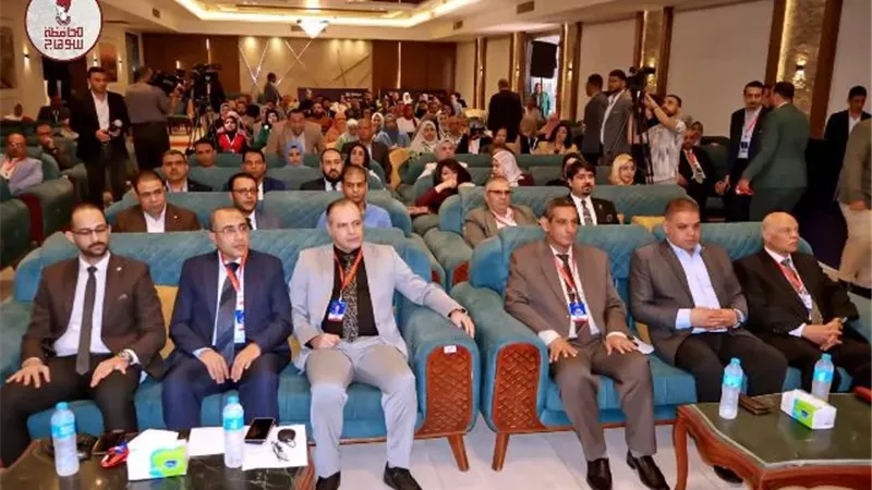 محافظ سوهاج يدشن المؤتمر الأول لمستشفى حميات