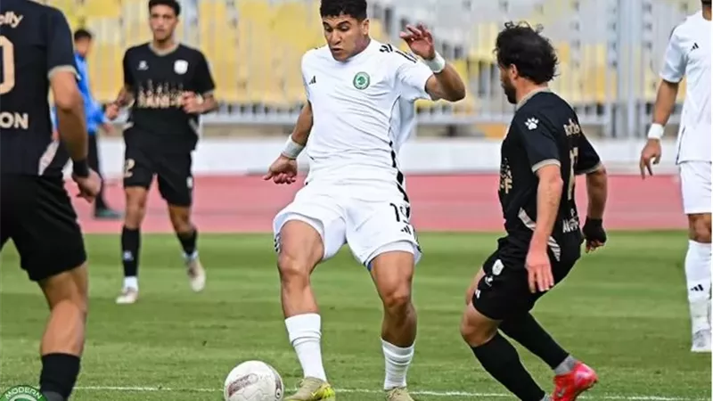التعادل الإيجابي يحسم مباراة بتروجيت ومودرن سبورت في الدوري