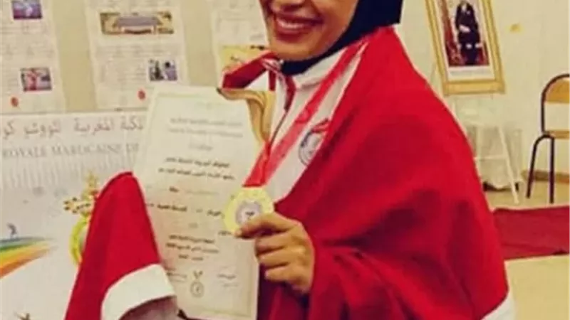 سلامه يهنئ منة الله لاعبة الاتحاد لفوزها بفضية بطولة كأس العالم