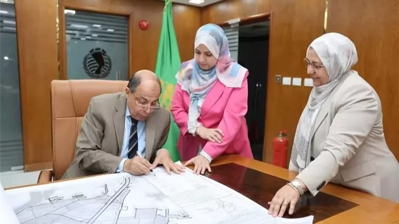 محافظ المنيا يعتمد تحديث المخطط الاستراتيجي لمدينتي ملوي ومغاغة