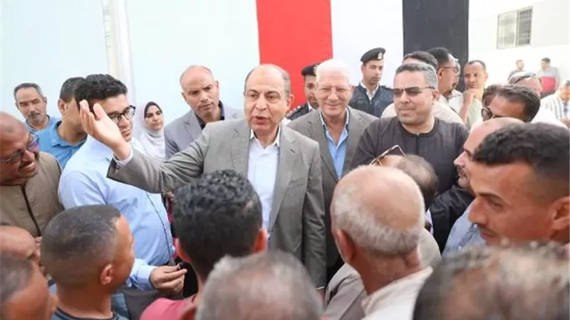كدواني يفتتح مجمع مواقف سمالوط الجديد لإنهاء العشوائية المرورية