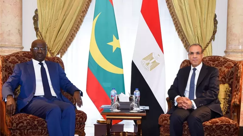 وزير الخارجية يعقد جلسة مباحثات مع نظيره الموريتاني