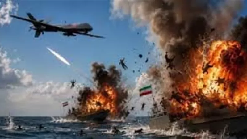 ترامب يشارك صورة بالذكاء الاصطناعي لهجوم على سفن ايرانية