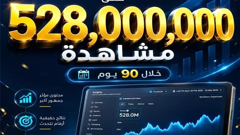 المنصة الرقمية لـ قناة المحور تتجاوز 528 مليون مشاهدة فى 90 يوم