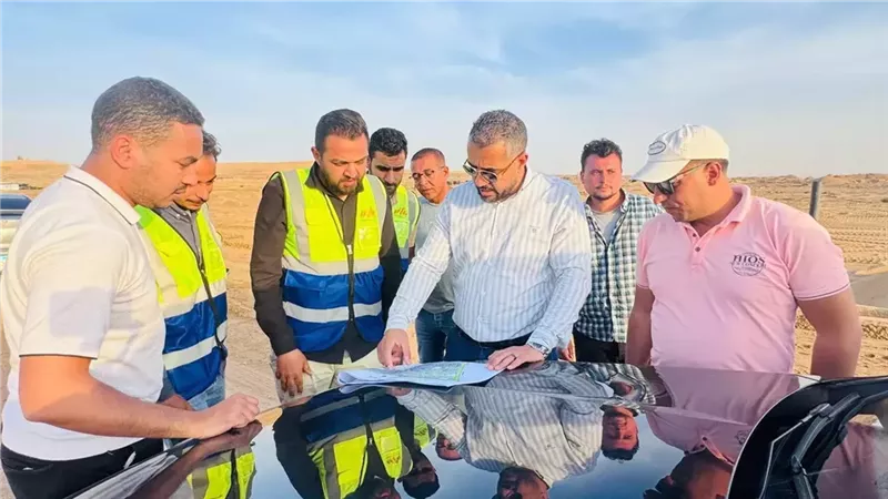 رئيس الجهاز يوجه بتكثيف العمل بالأراضي المضافة بمدينة العبور