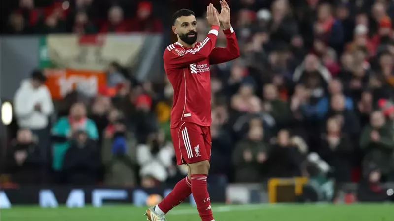 محمد صلاح يكتب الفصل الأخير مع ليفربول أمام برينتفورد
