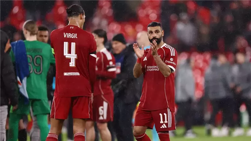 محمد صلاح يقود ليفربول في مباراة الوداع أمام برينتفورد