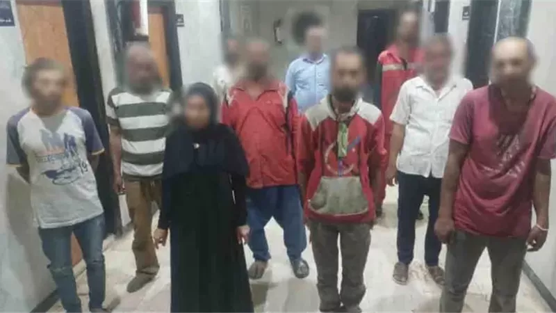 ضبط تشكيل عصابي لاستغلال الأطفال في أعمال التسول بالقاهرة