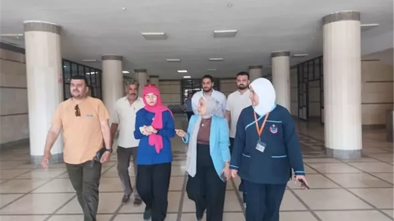 مدير صحة الإسماعيلية تتفقد مستشفى حميات التل الكبيرفي أجازة العيد