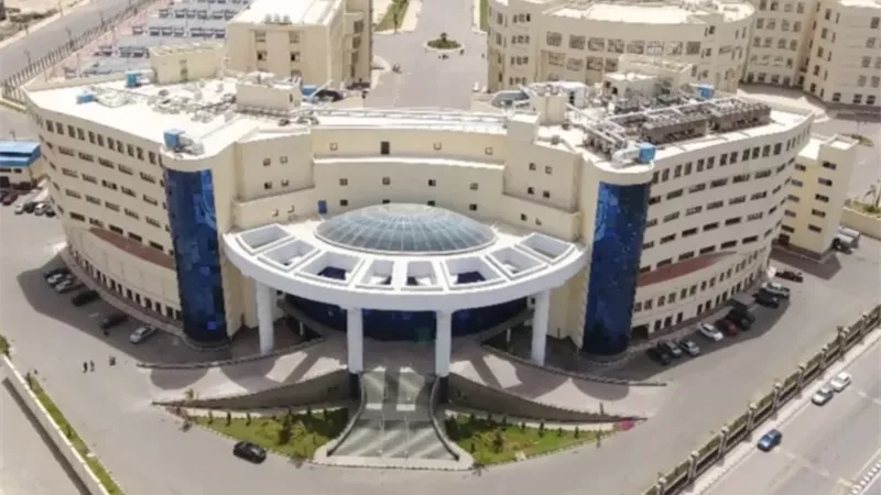 مستشفى كفر الشيخ الجامعي جاهزه خلال إجازة عيد الاضحي المبارك