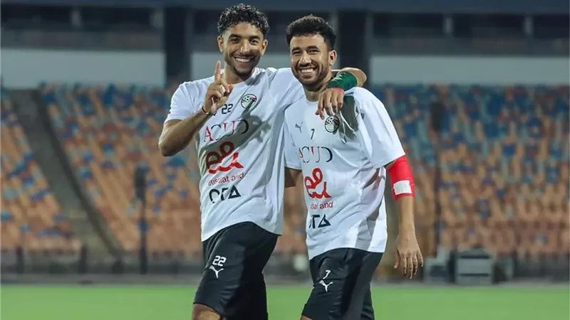 تريزيجيه ومرموش يقودان هجوم منتخب مصر ضد روسيا اليوم