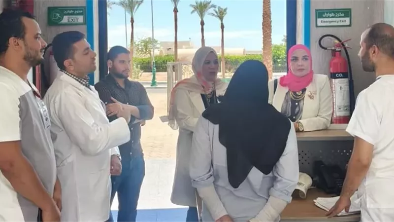 جولات ميدانية مكثفة على منشآت الرعاية الأولية في طابا ونويبع