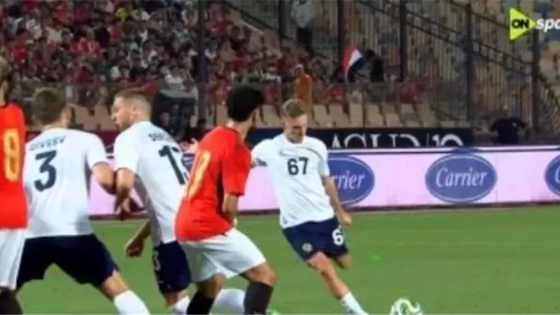 تعادل سلبي بين منتخب مصر ومنتخب روسيا في الشوط الاول