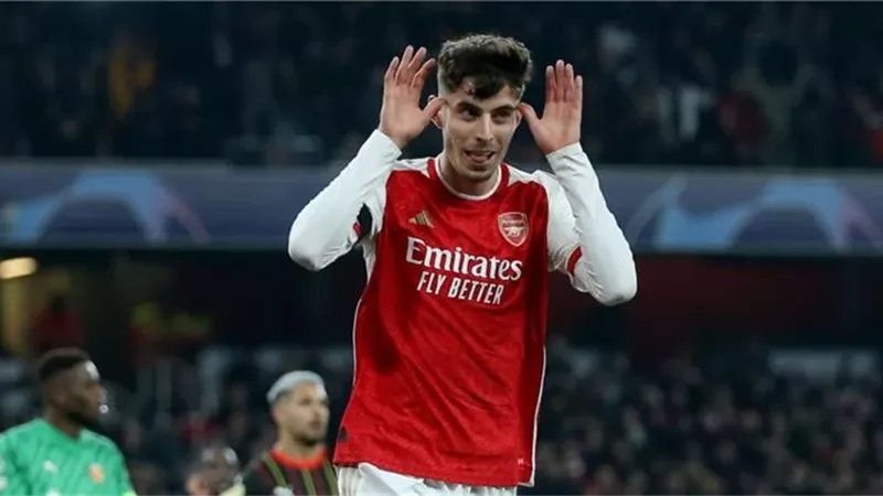 هافيرتز يفتتح أهداف أرسنال أمام بي إس جي بنهائي دوري أبطال أوروبا