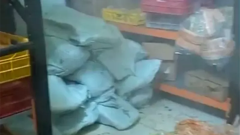 ضبط 224 كجم بانية دجاج مجهولة المصدر خلال حملة بشبين القناطر