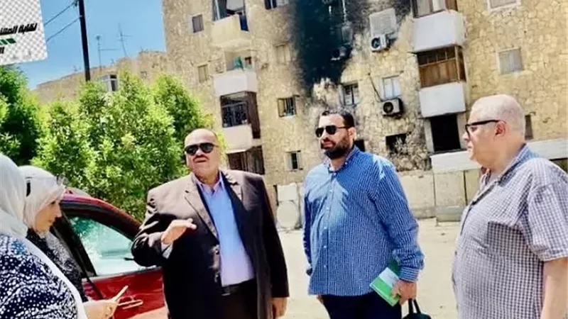 نقيب مهندسي الإسماعيلية:نقدم الدعم الفني لعقارالشيخ زايددون مقابل