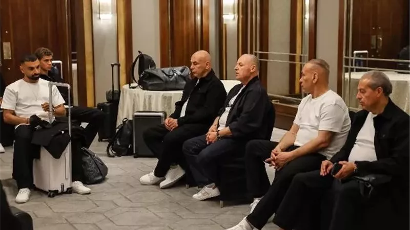 أبو ريدة يودع بعثة منتخب مصر قبل السفر لخوض منافسات كأس العالم