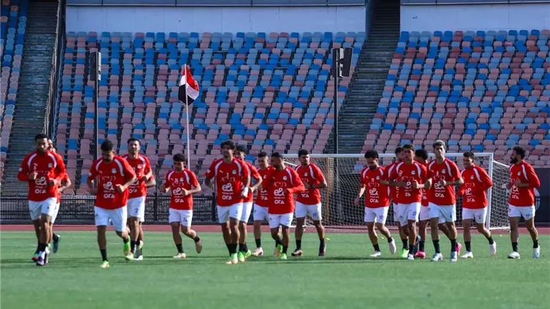 منتخب مصر يختتم تدريباته في القاهرة قبل التوجه إلى أمريكا