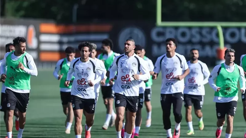 منتخب مصر يخوض تدريبه الأول فى أوهايو استعدادا لودية البرازيل